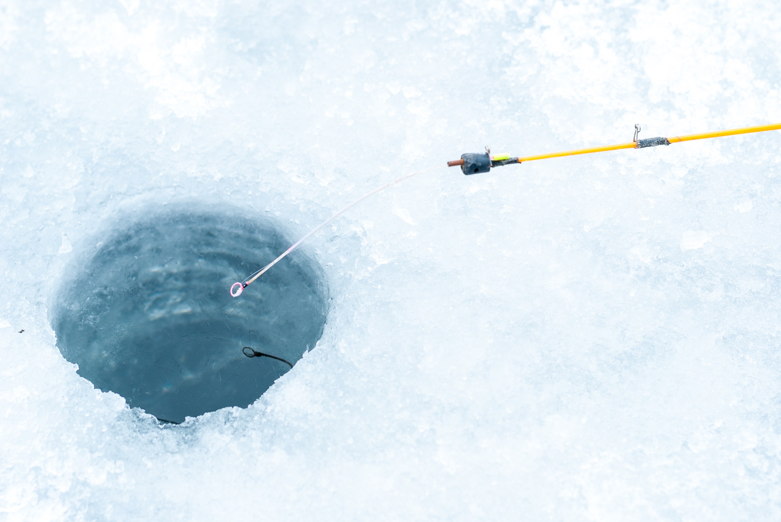 Fishing in winter