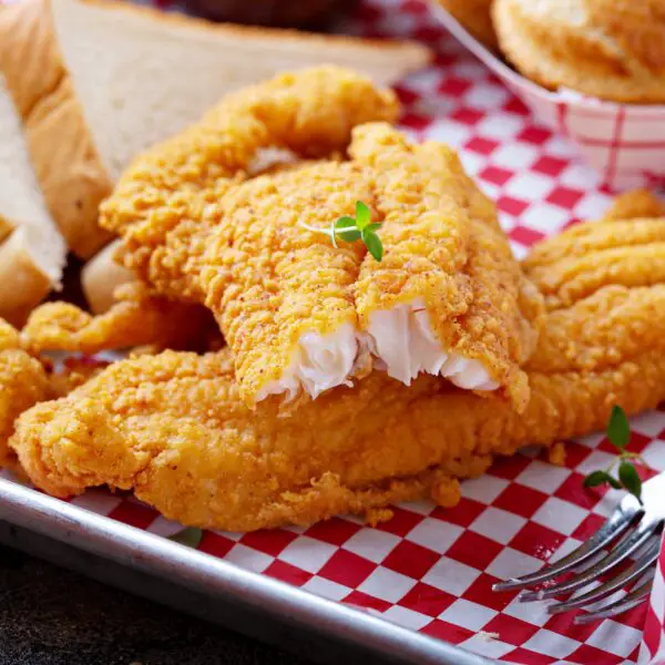 Fried catfish, Yum!