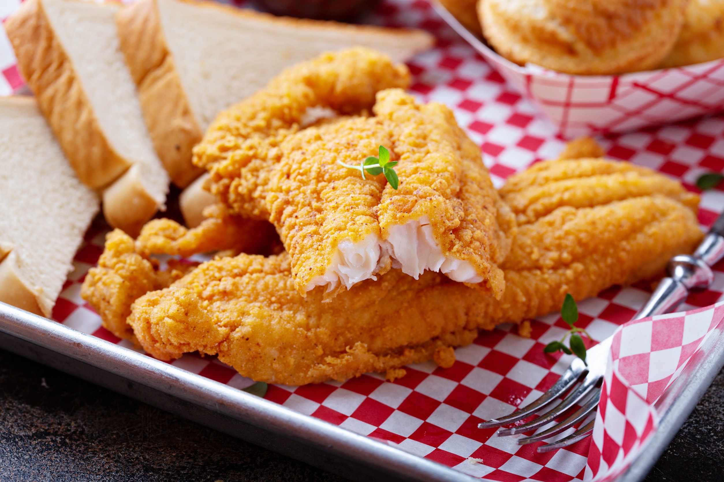 Fried catfish, Yum!